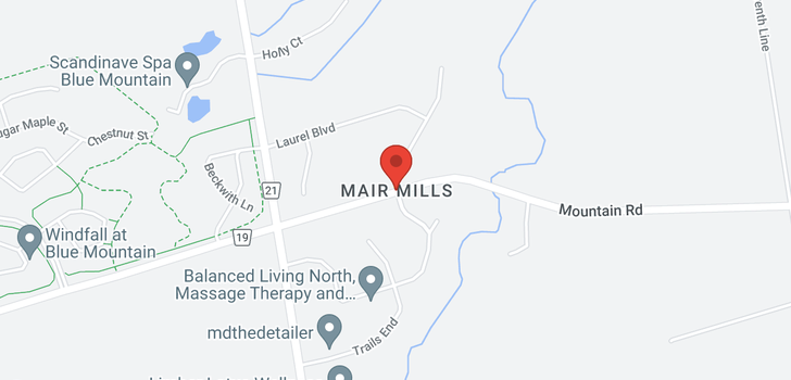 map of 15 MAIR MILLS DRIVE